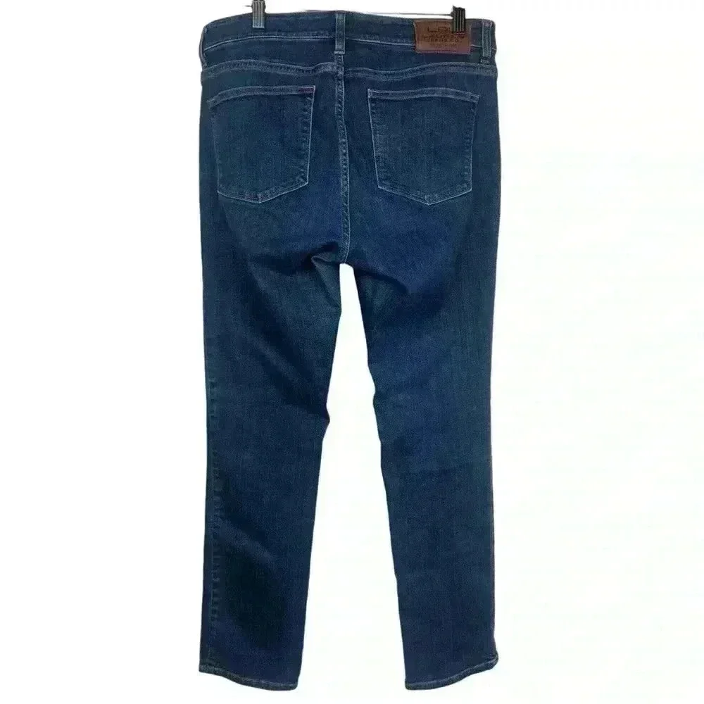 Lauren Ralph Lauren Jeans Co. Straight Leg Dark Wash Denim Women's Size 10